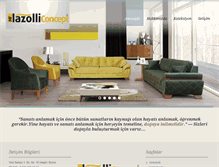 Tablet Screenshot of lazolliconcept.com